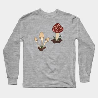 Mushrooms Long Sleeve T-Shirt